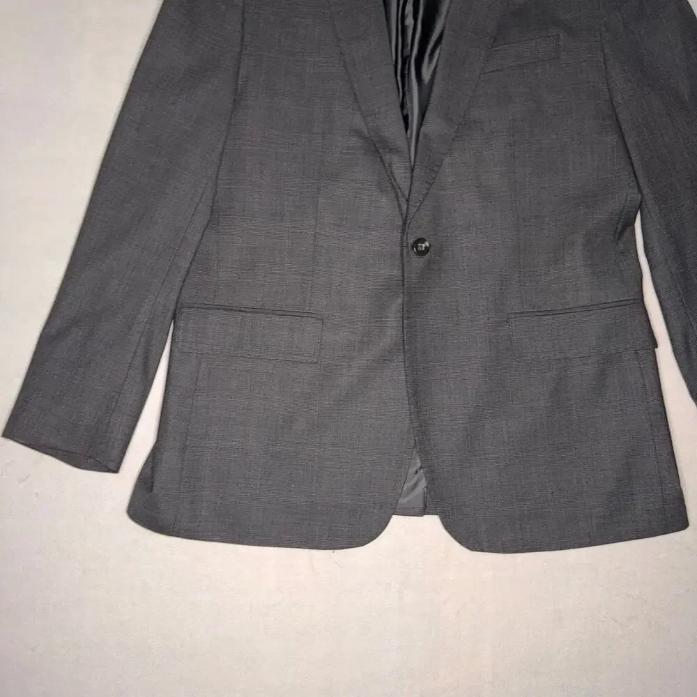 Banana Republic Men 44 R Gray Blazer